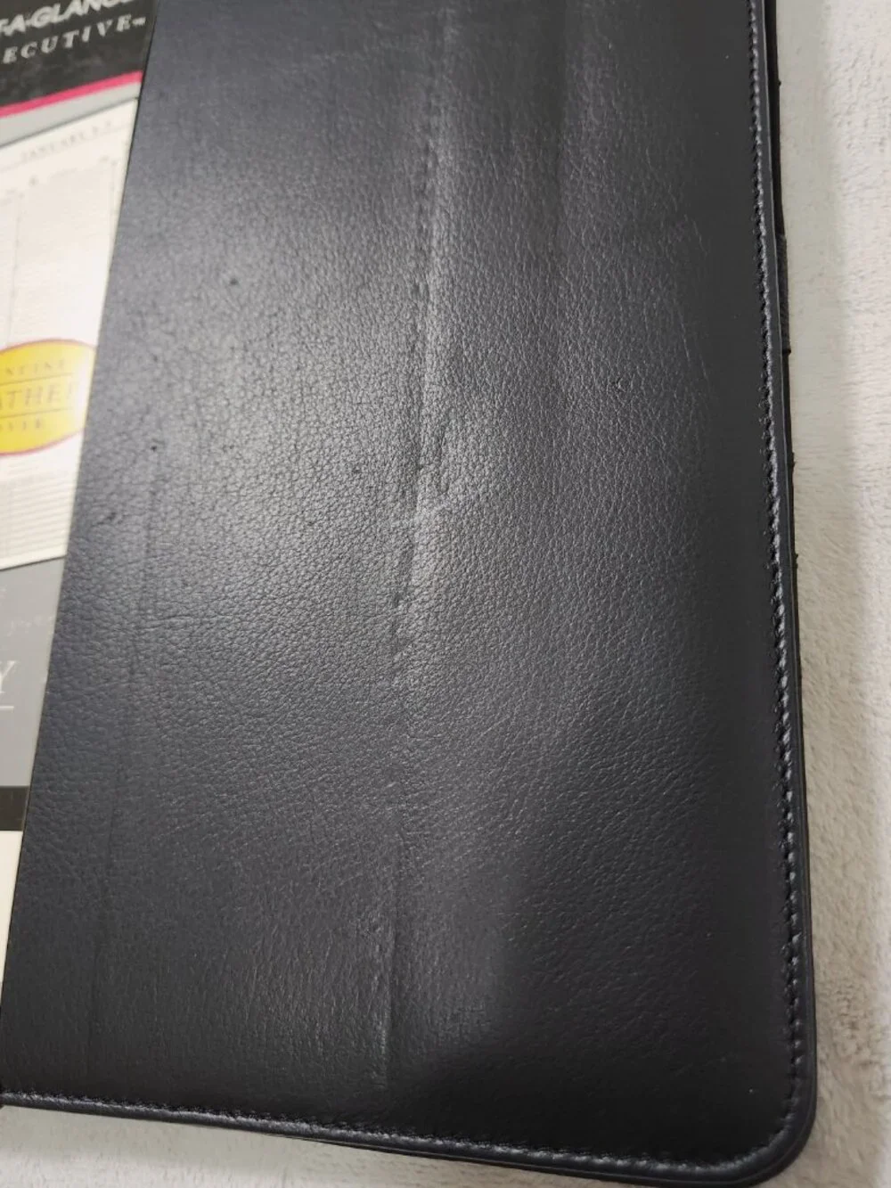 At a glance glance leather